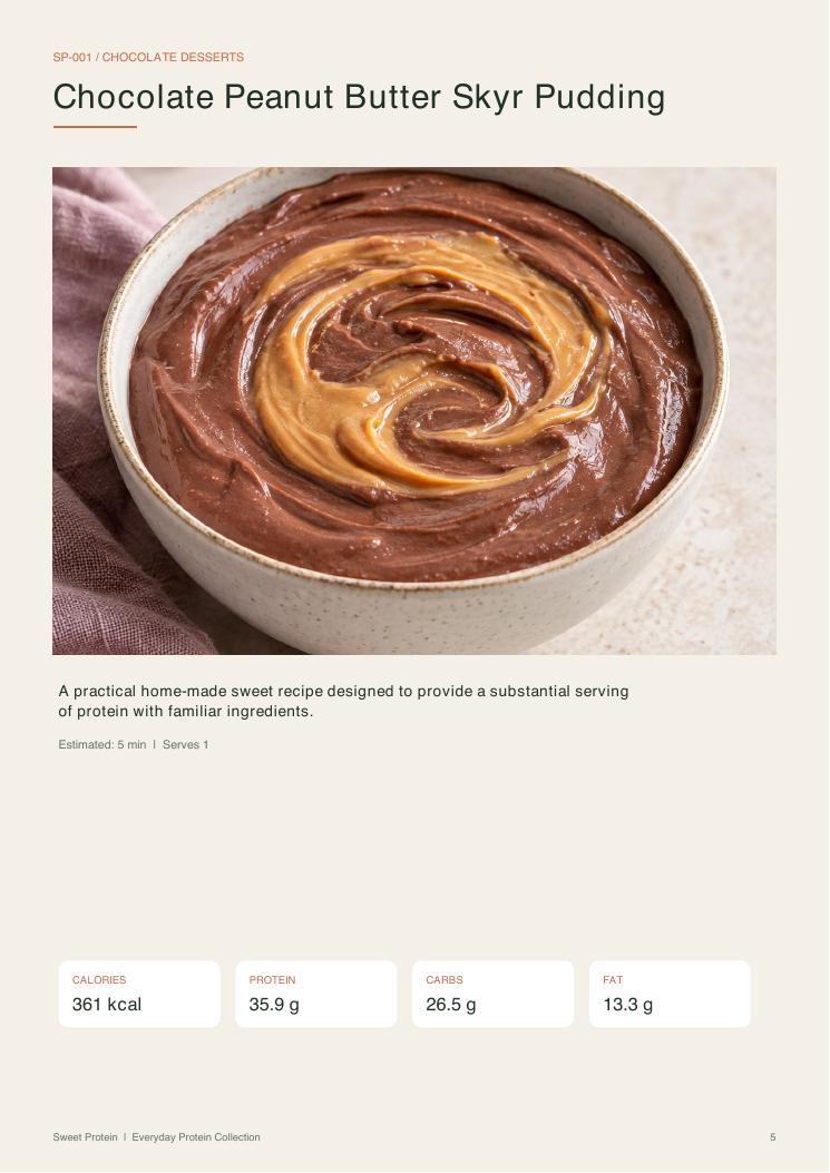 Sweet Protein — 30 High-Protein Recipes
